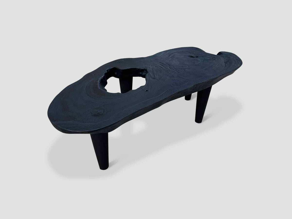 Minimalist Charred Coffee Table