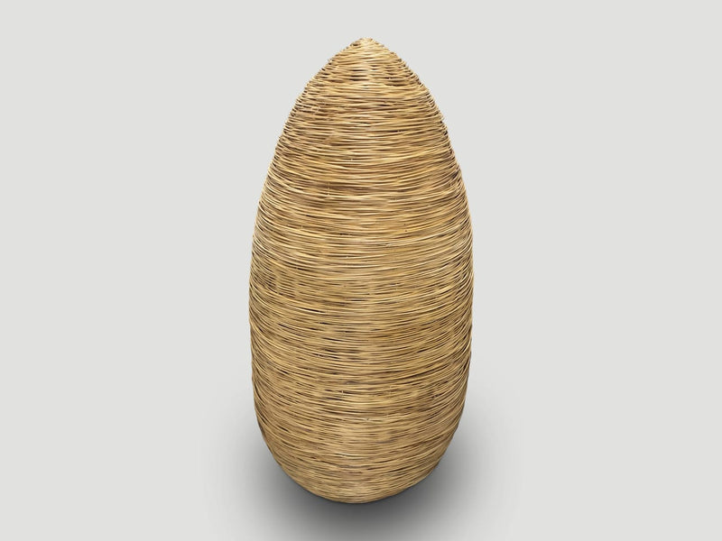Handmade Bamboo and Rattan Floor Light