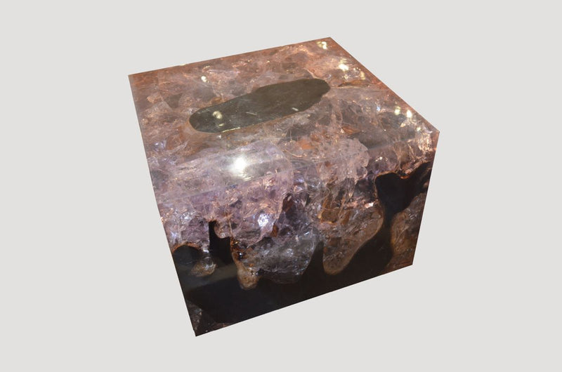 Cracked Resin Coffee Table
