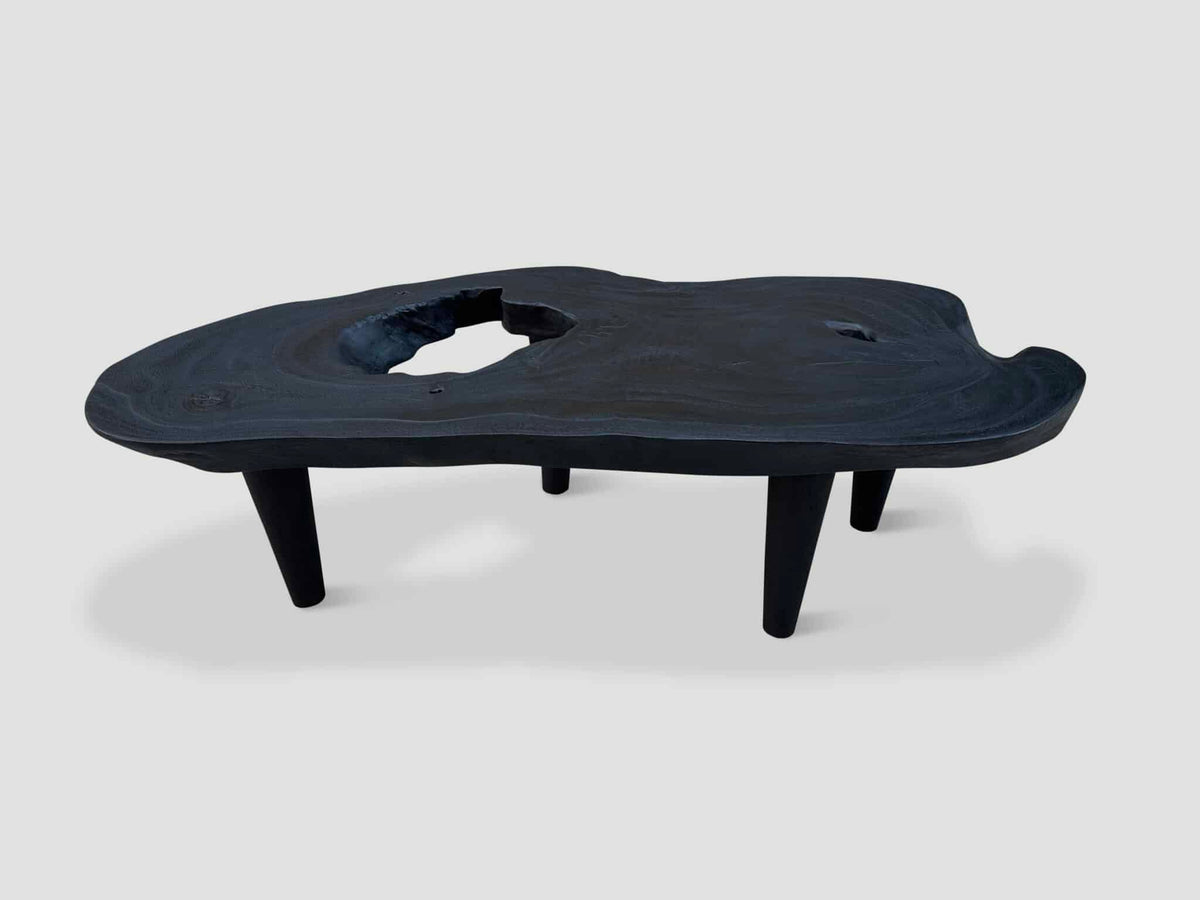 Minimalist Charred Coffee Table