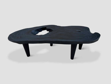 Minimalist Charred Coffee Table