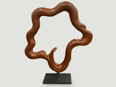 Organic Circle Sculpture