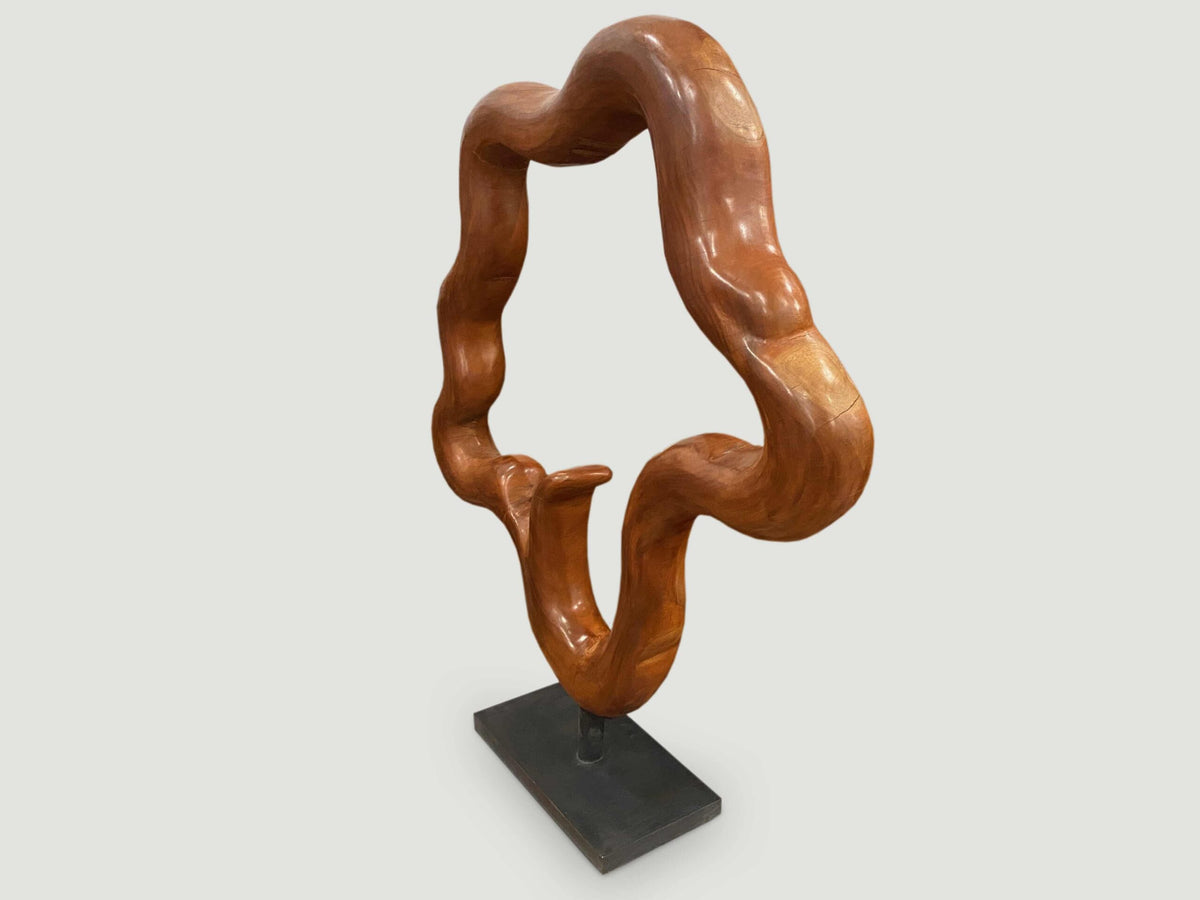 Organic Circle Sculpture