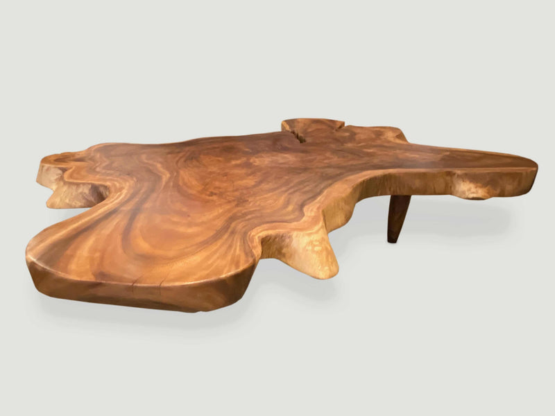Amorphous Suar Wood Coffee Table