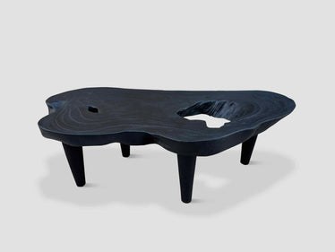 Minimalist Charred Coffee Table