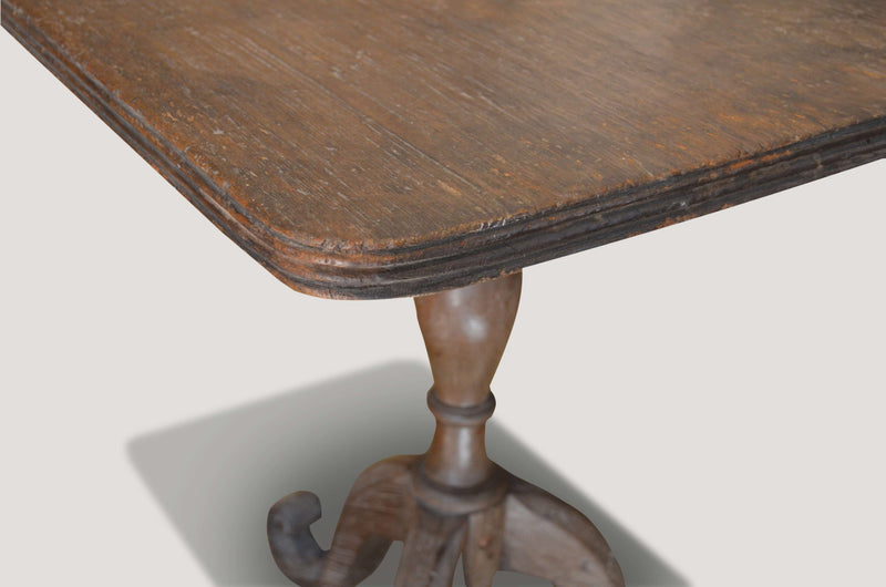 Hand Carved Antique Teak Table