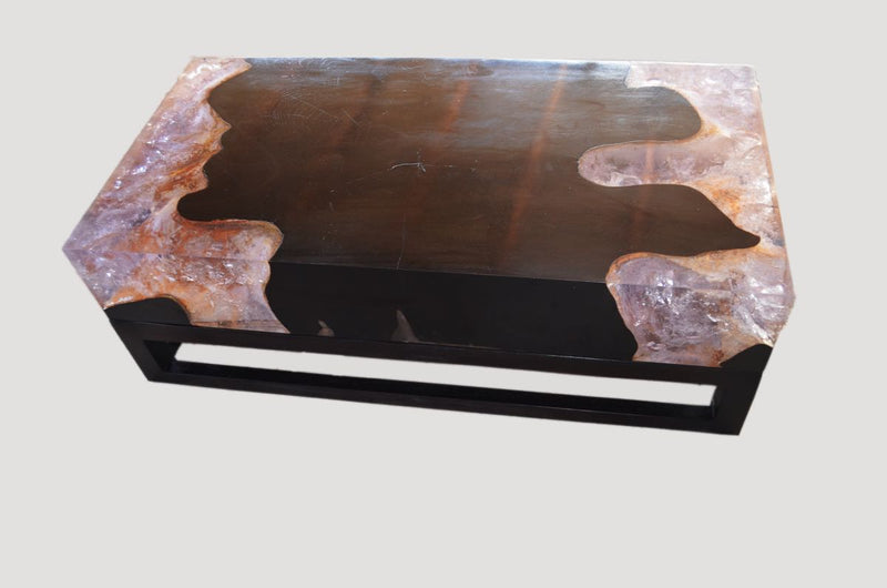 Cracked Resin Coffee Table
