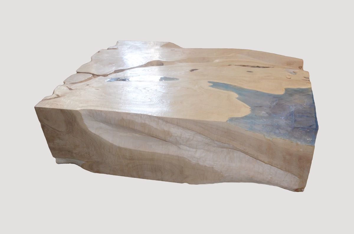 St. Barts Teak with Resin Coffee Table