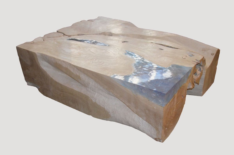 St. Barts Teak with Resin Coffee Table