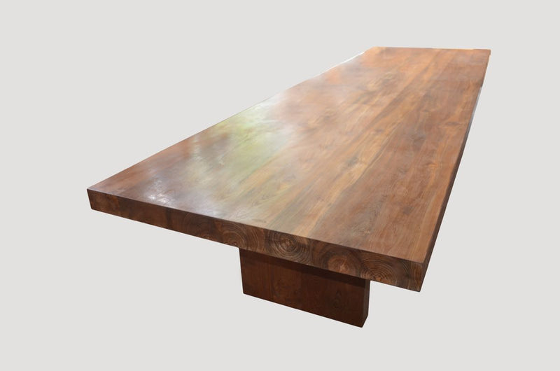 Modern Teak Dining Table