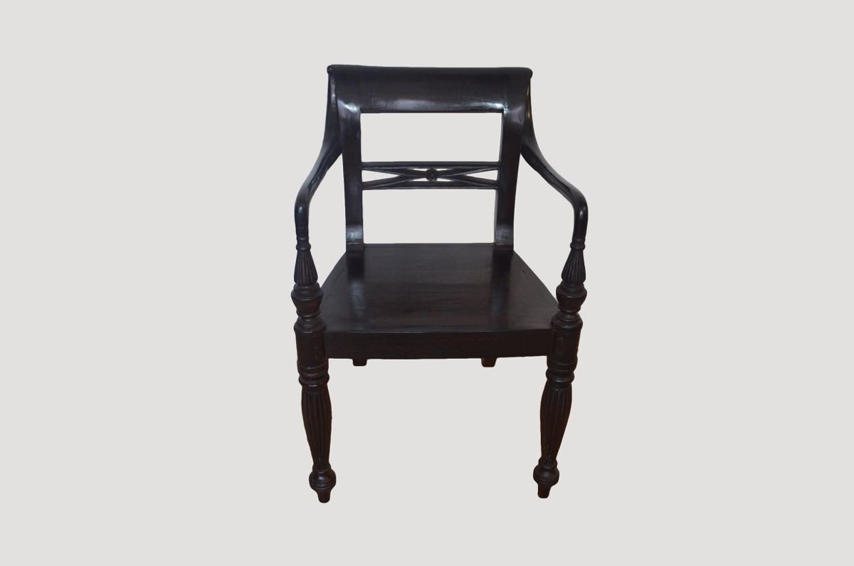Espresso Colonial Chair