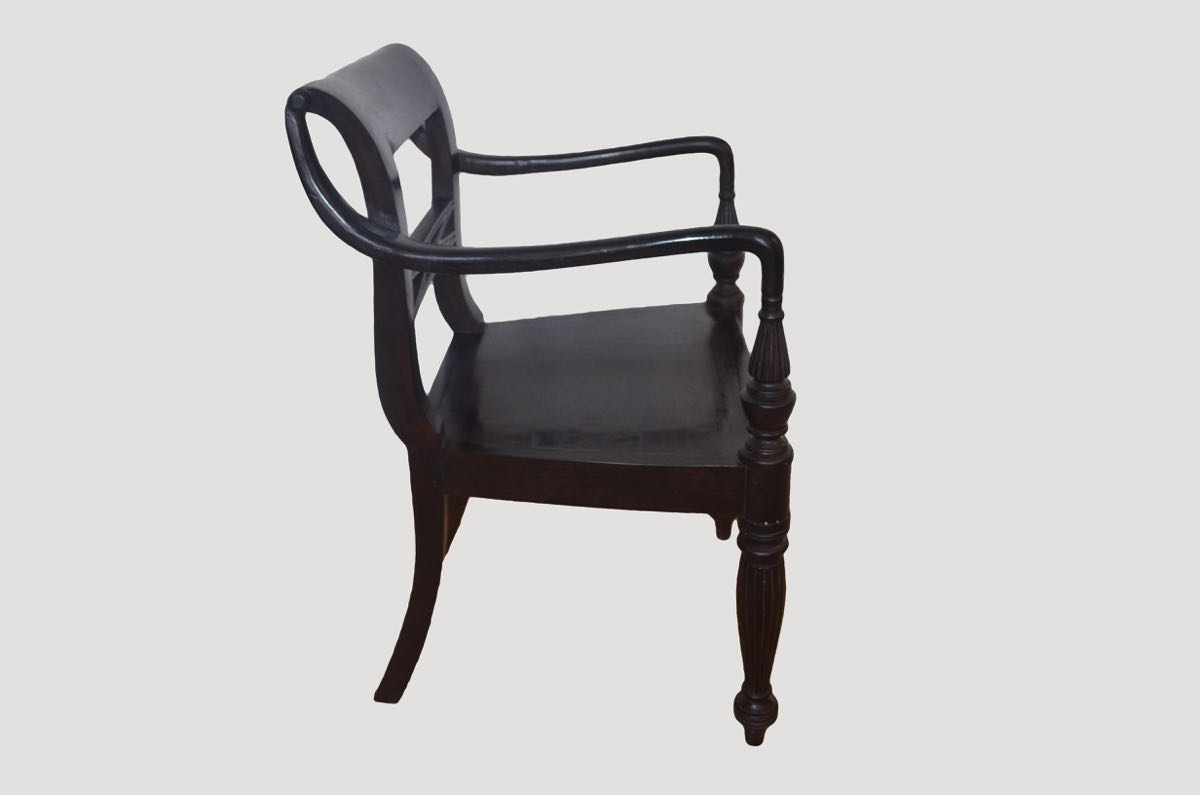 Espresso Colonial Chair
