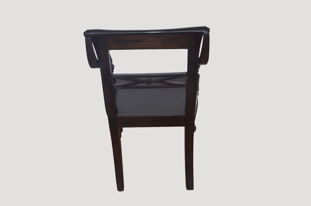 Espresso Colonial Chair
