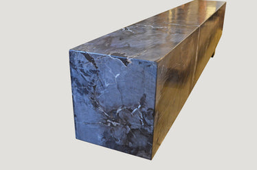 Petrified Wood Log Bench
