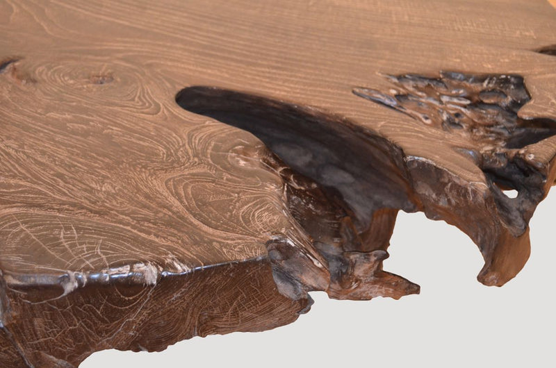 Single Burnt Coffee Table