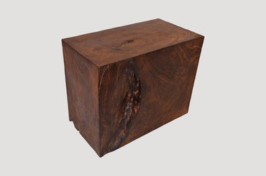 Minimalist Single Charred Side Table