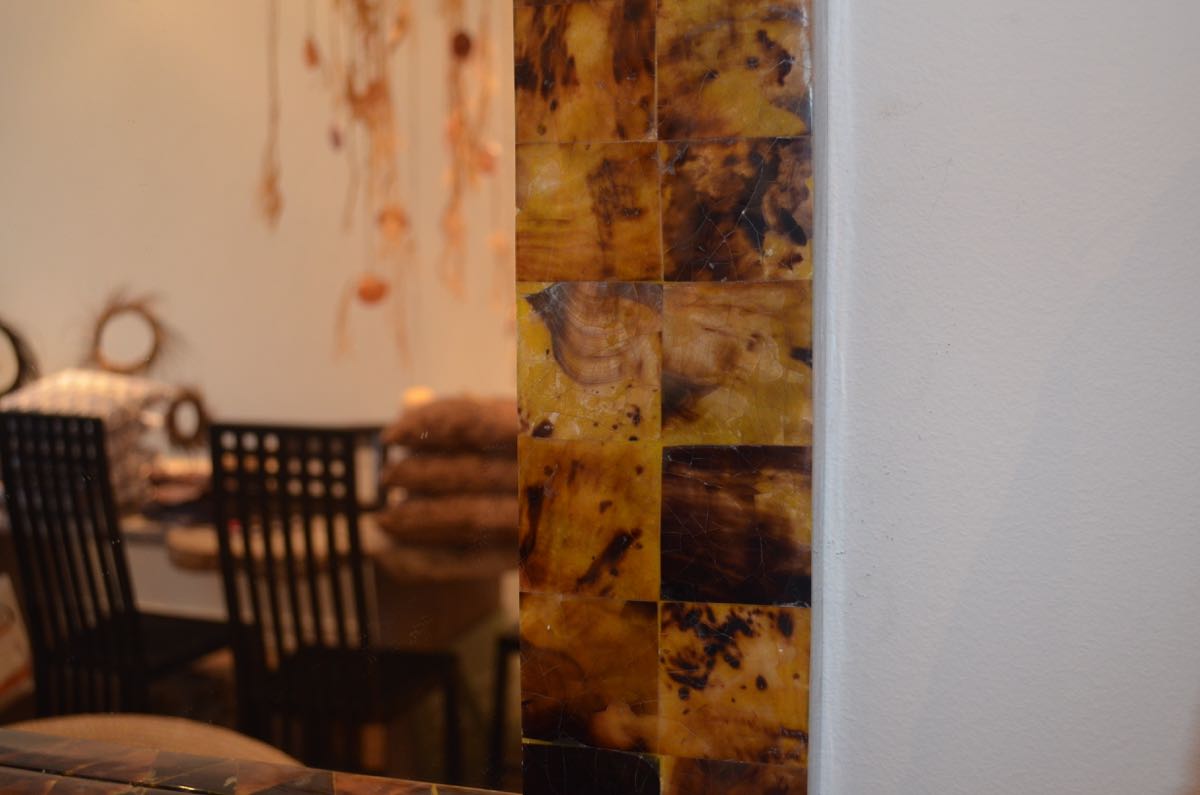 Cracked Shell Mirror