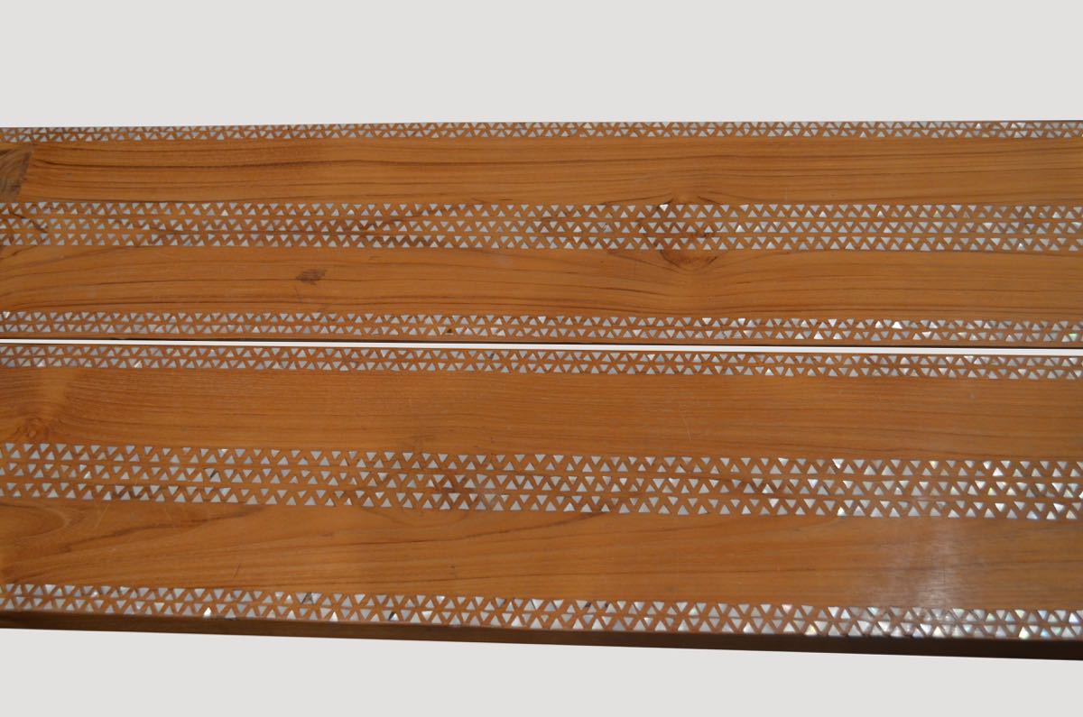Shell Inlay Bench