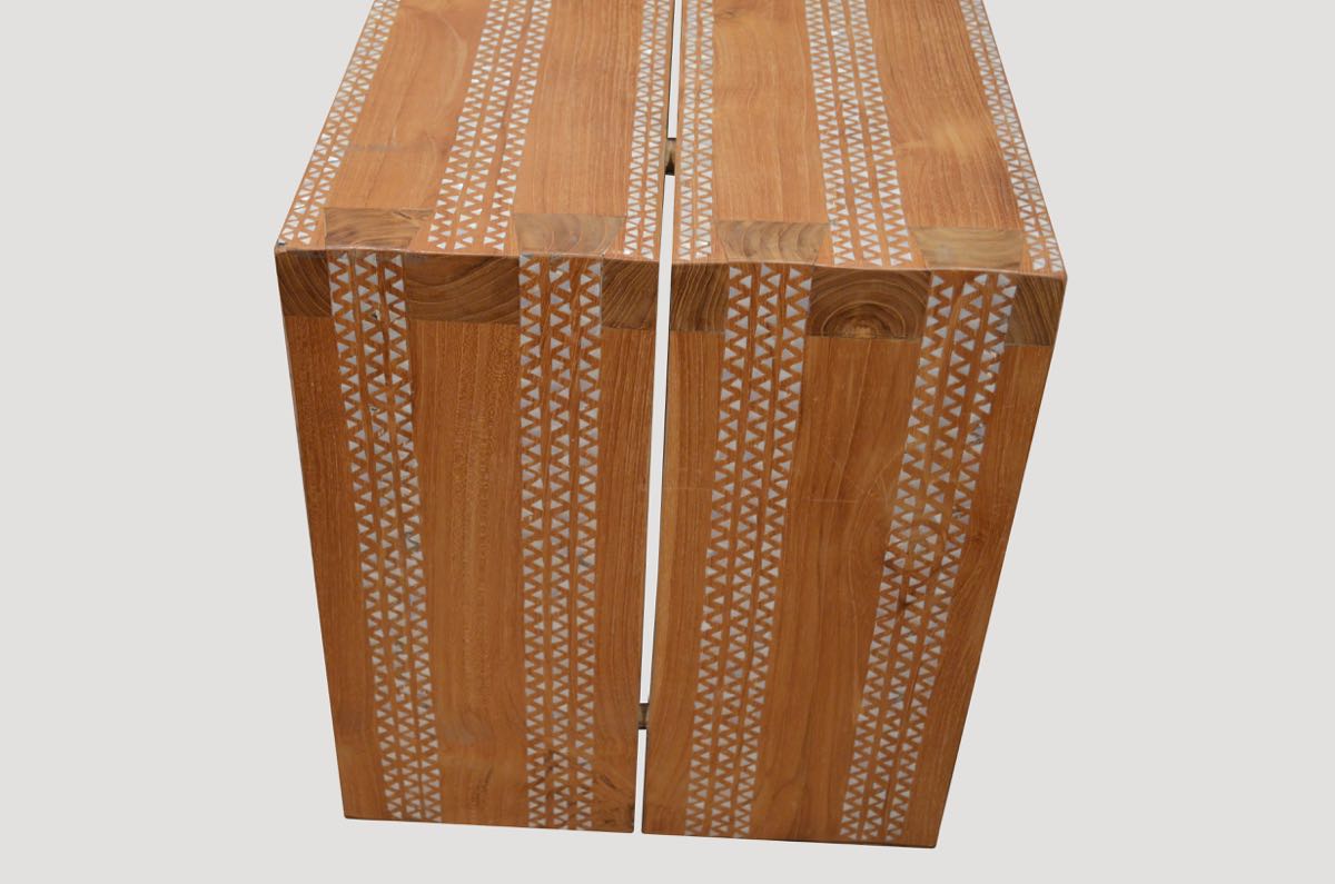 Shell Inlay Bench