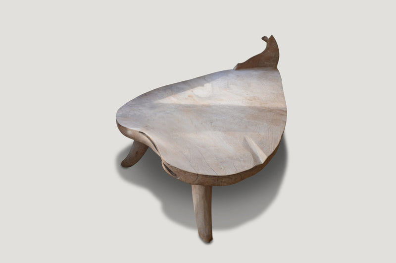 Hand Carved Teak Bench or Coffee table