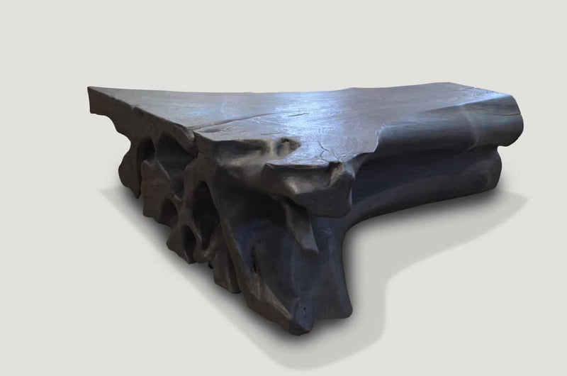 Triple Burnt Teak Coffee Table