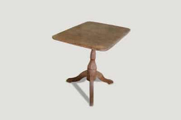 Teak Colonial Side Table