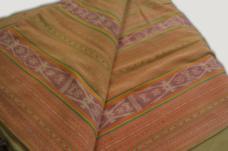 Antique Textile Backed in Suede