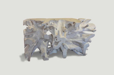 Bleached Teak Console