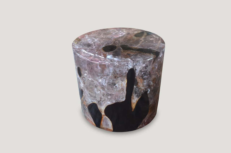 Cracked Resin Cocktail Table