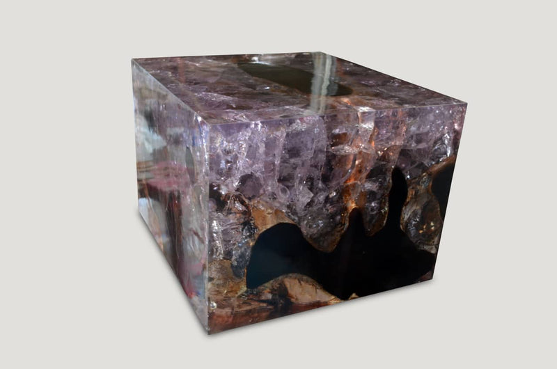 Cracked Resin Coffee Table