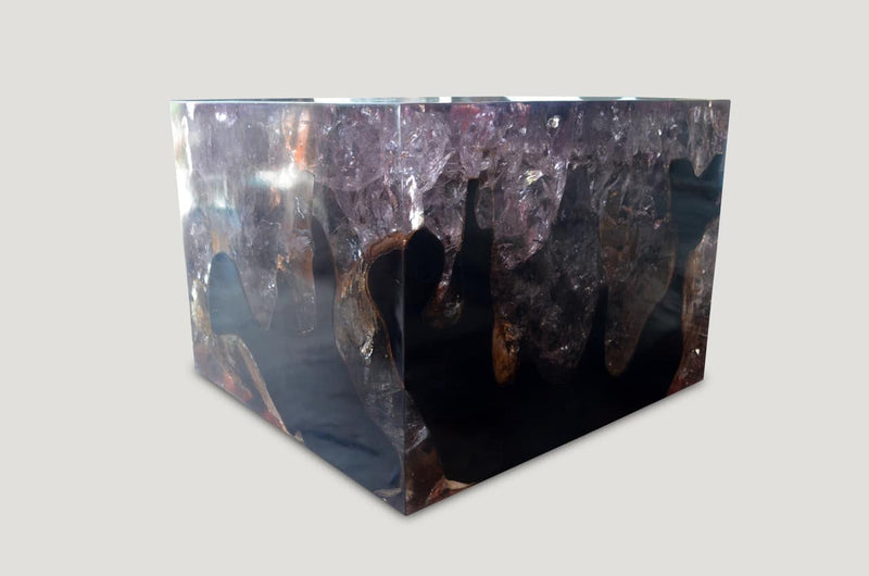 Cracked Resin Coffee Table