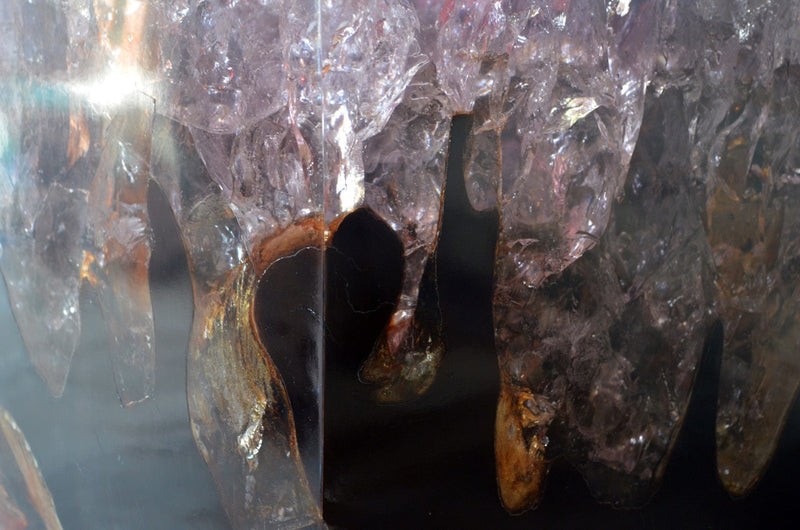 Cracked Resin Coffee Table