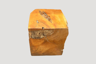 Organic Teak Side Table