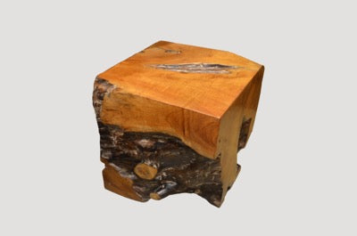 Organic Teak Side Table