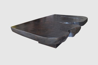 Single Burnt Suar Wood Coffee Table
