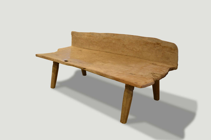 Museum Quality Wabi-Sabi Teak Bench