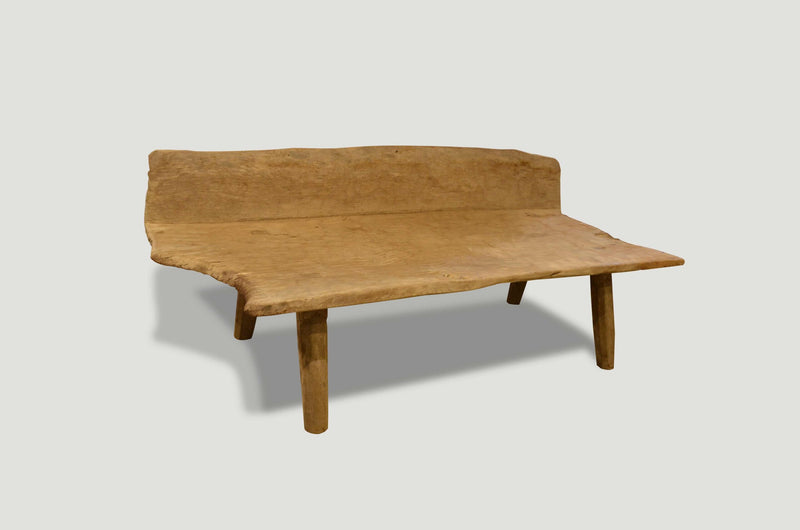 Museum Quality Wabi-Sabi Teak Bench
