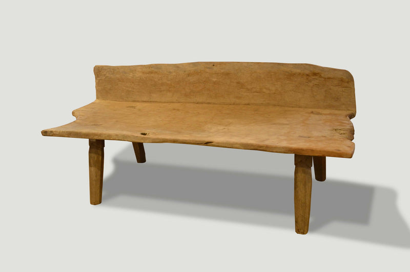 Museum Quality Wabi-Sabi Teak Bench