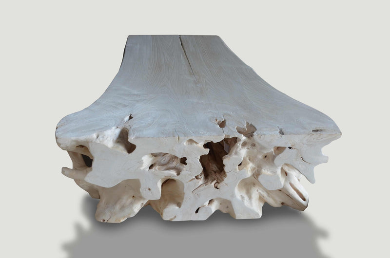 Bleached Teak Coffee Table