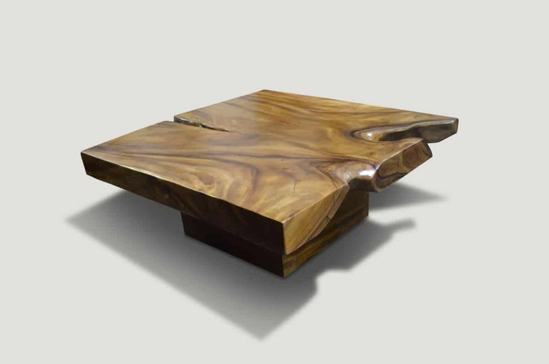 Organic Suar Wood Coffee Table