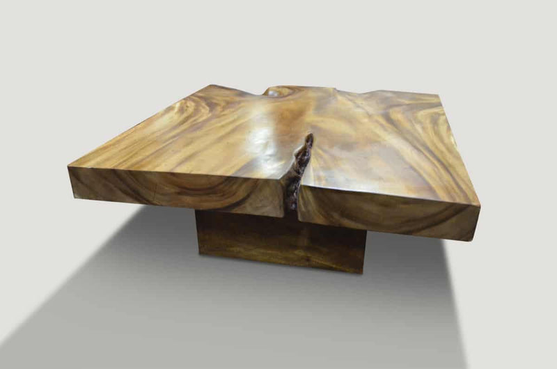 Organic Suar Wood Coffee Table