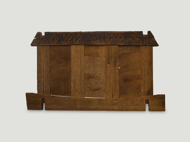 Ancient Hand Carved Panel