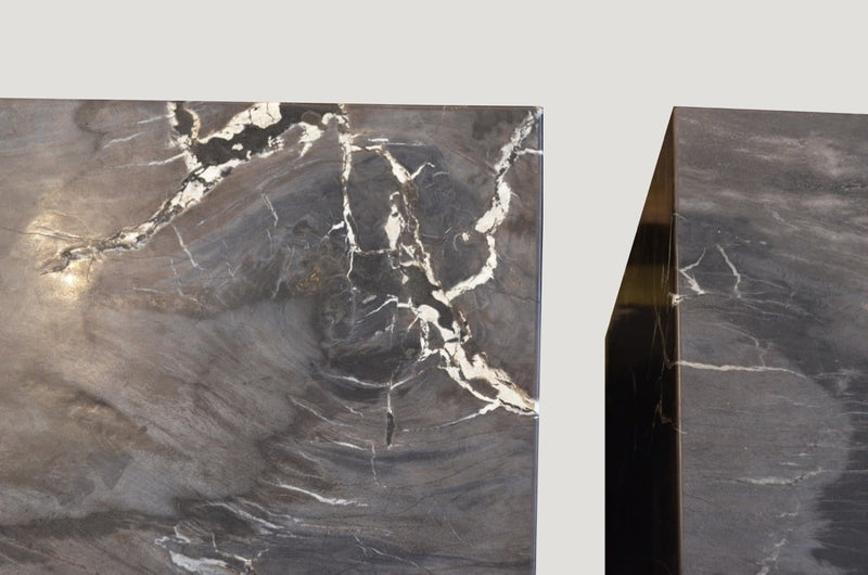 Petrified Wood Log Bench