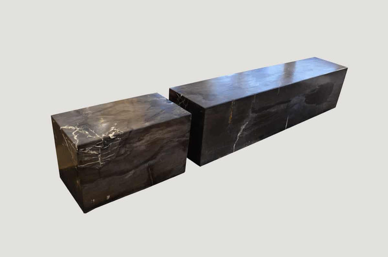 Petrified Wood Log Bench