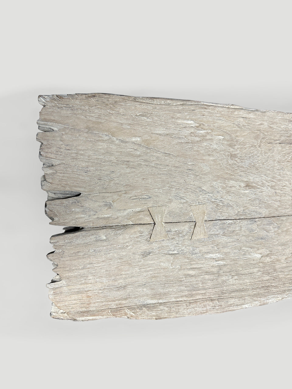 Wood and Granite Bench