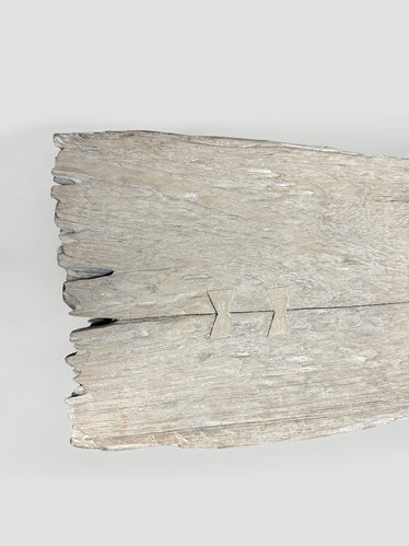Wood and Granite Bench