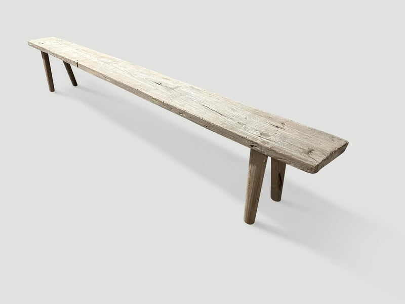 Impressive Long Antique Bench