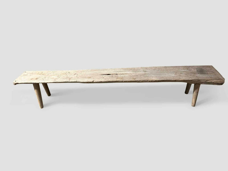 Impressive Long Antique Bench
