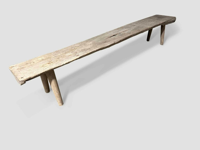 Impressive Long Antique Bench