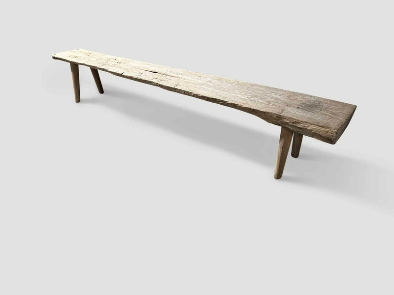 Impressive Long Antique Bench